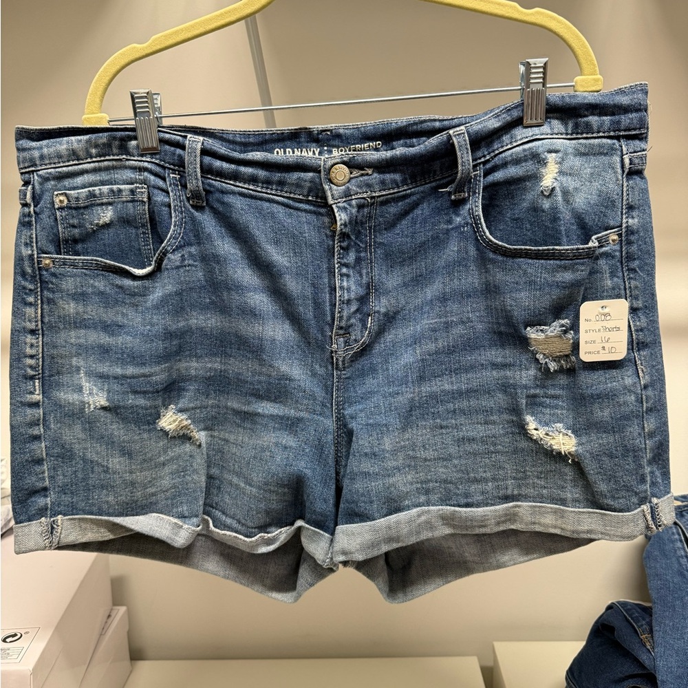 Old Navy Women's Blue Denim Shorts